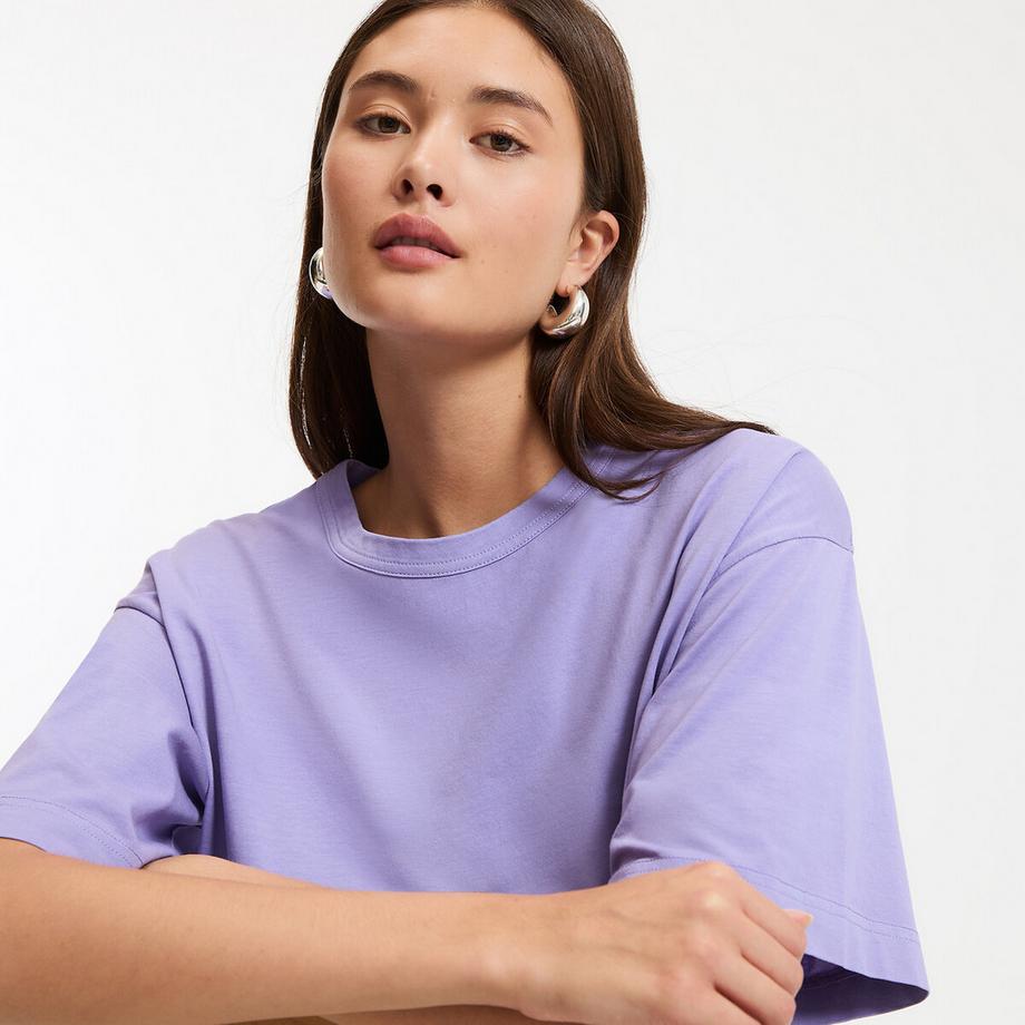 La Redoute Collections Rundhals Loose Fit T-Shirt  