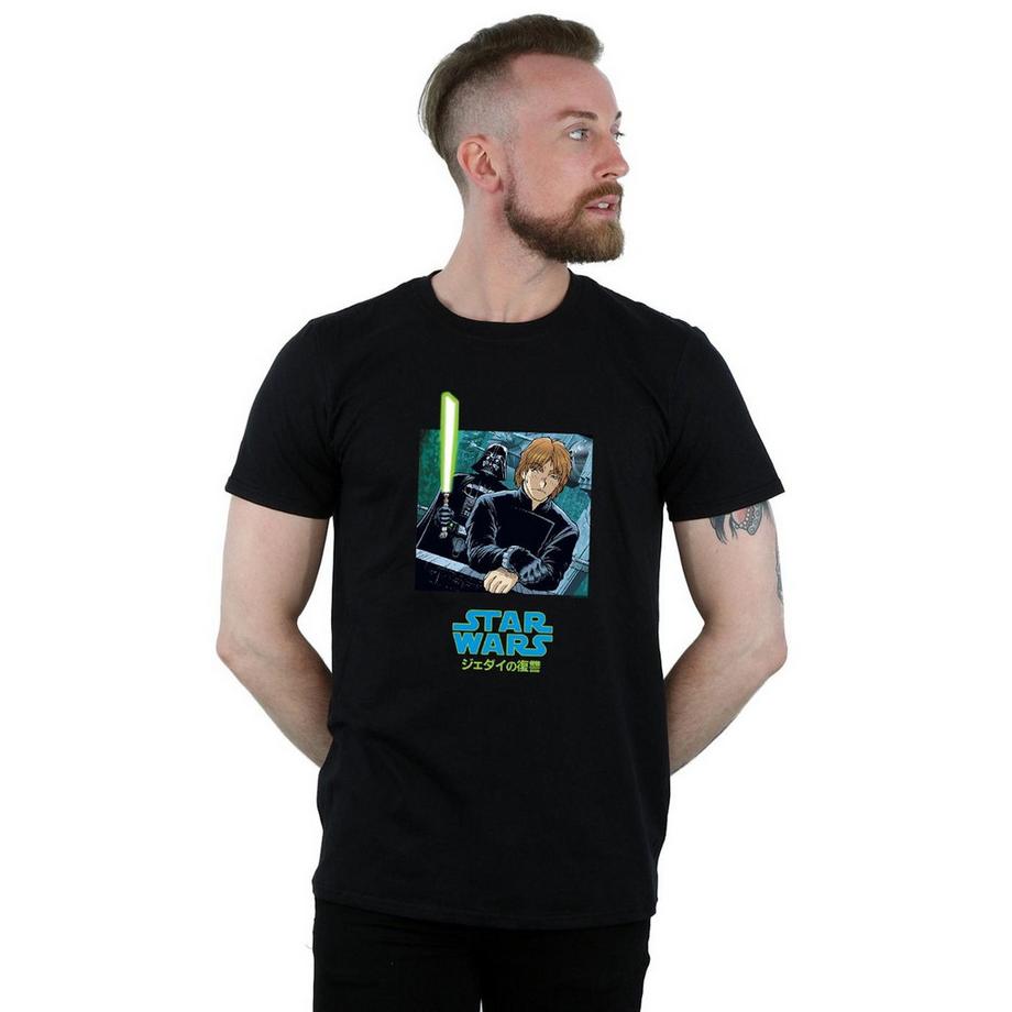 STAR WARS Star Wars Return of the Jedi T-Shirt Style Anime  