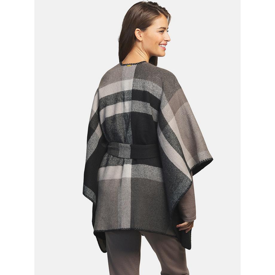 Selmark Poncho mit Gürtel Complementos Romantica  