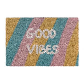 B2X Paillasson fibre de coco "Good vibes"  