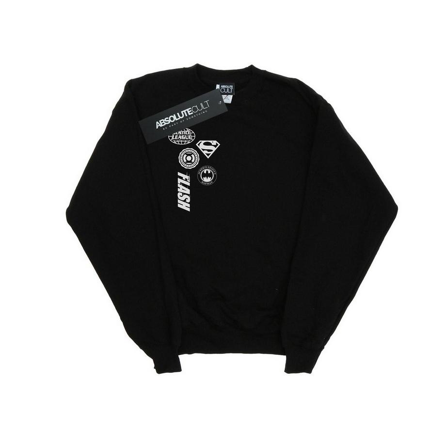 DC COMICS Justice League Felpa Girocollo  