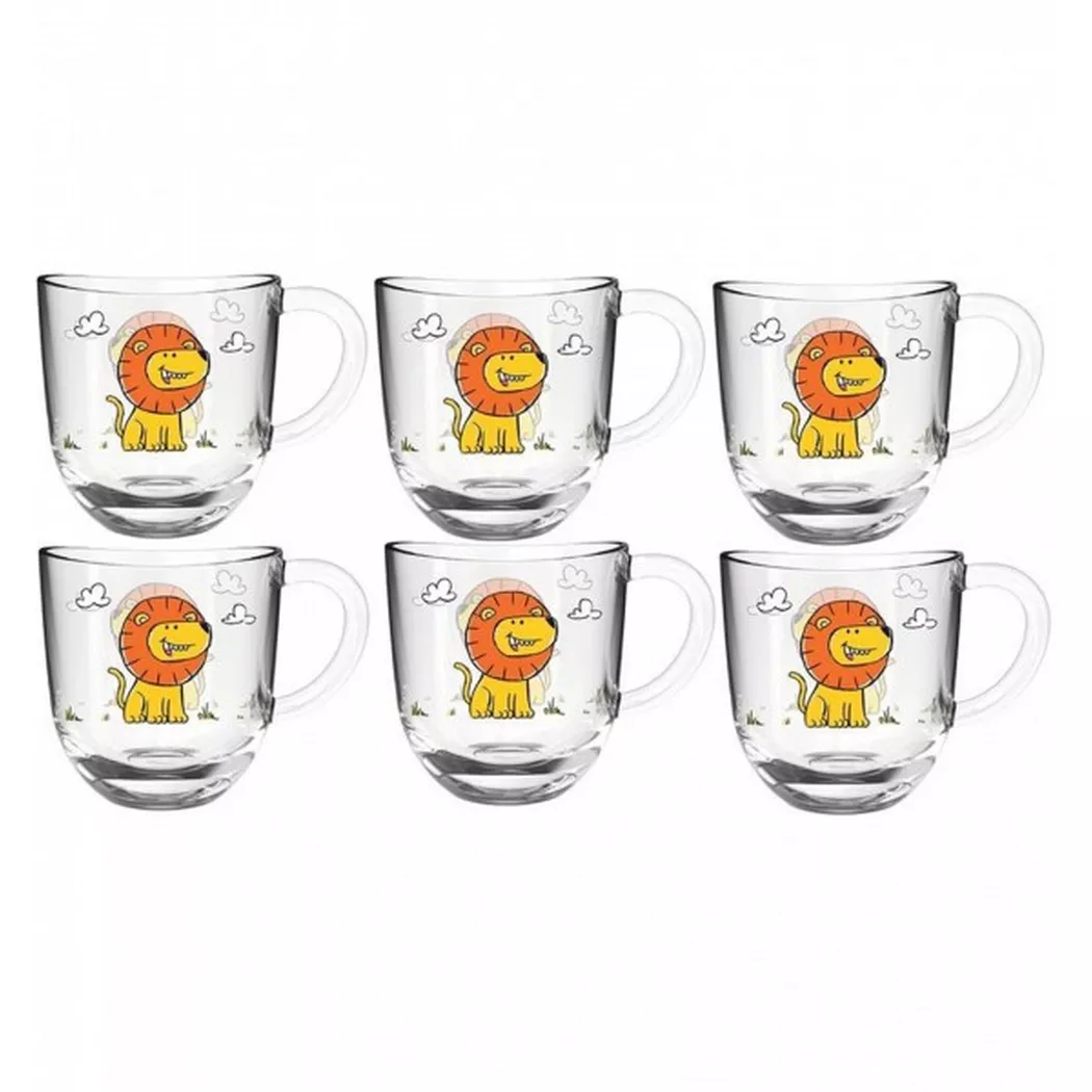 LEONARDO Tasse "BAMBINI Löwe" 280 ml, 6-teilig