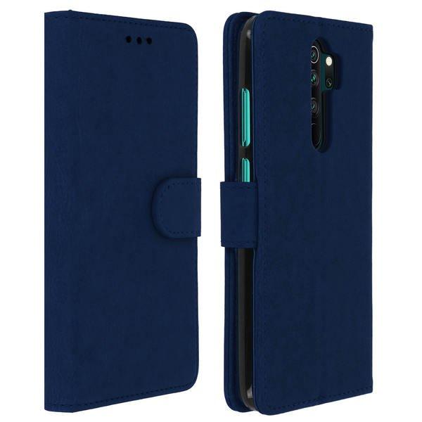 Avizar  Étui Folio Redmi Note 8 Pro Bleu 