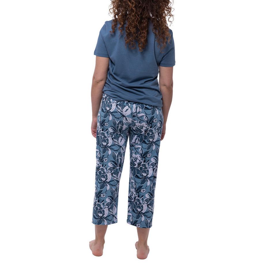 Ammann Night & Home Pyjama avec T-shirt manches courtes et pantalon 7/8  