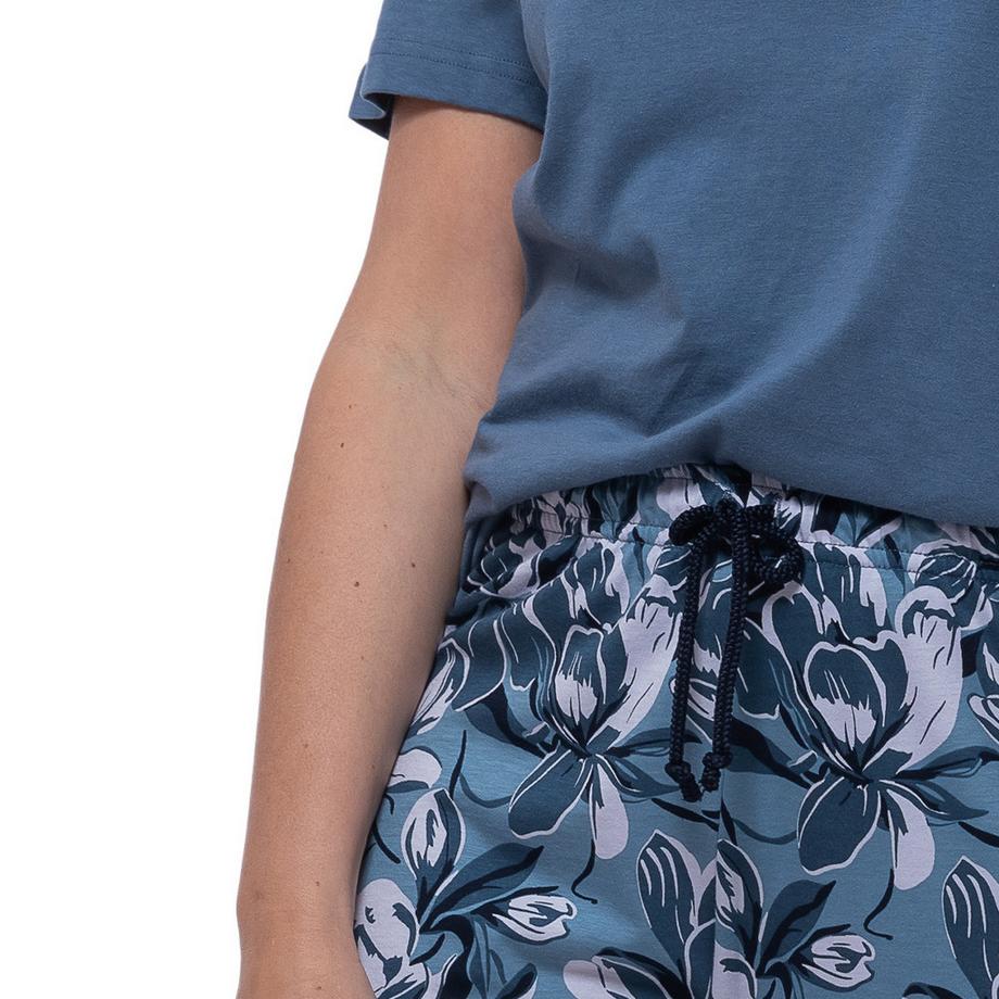 Ammann Night & Home Pyjama avec T-shirt manches courtes et pantalon 7/8  