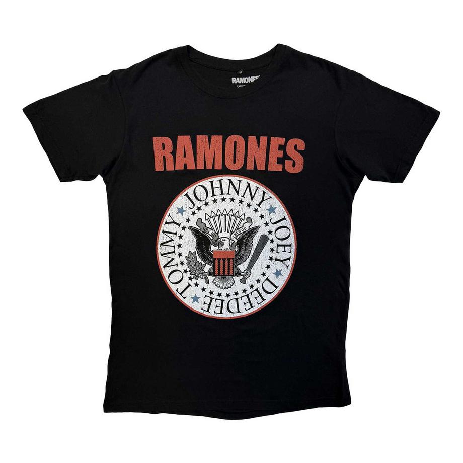 Hey Ho Red Block Text T-Shirt