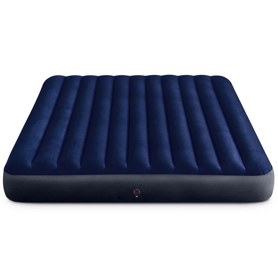 B2X Materasso Gonfiabile 203x183x25 cm con Pompa a Pistone  