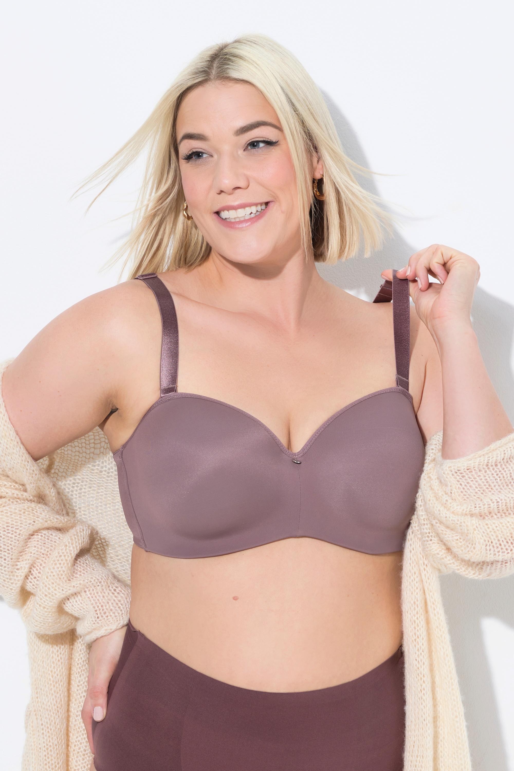 Ulla Popken Soutien-gorge Multiway Bonnets Souples Bretelles Amovibles  