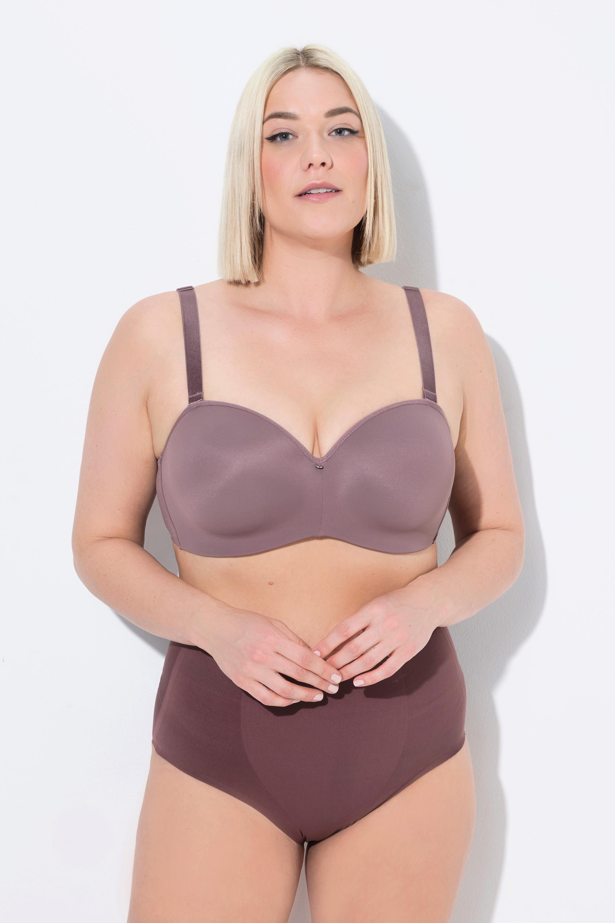 Ulla Popken Soutien-gorge Multiway Bonnets Souples Bretelles Amovibles  