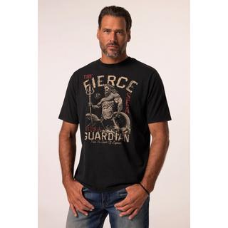 JP1880 Halbarm T-Shirt Brustprint Vintage Look  