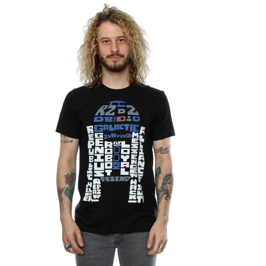 STAR WARS Star Wars R2-D2 T-Shirt Stampa Grafica  