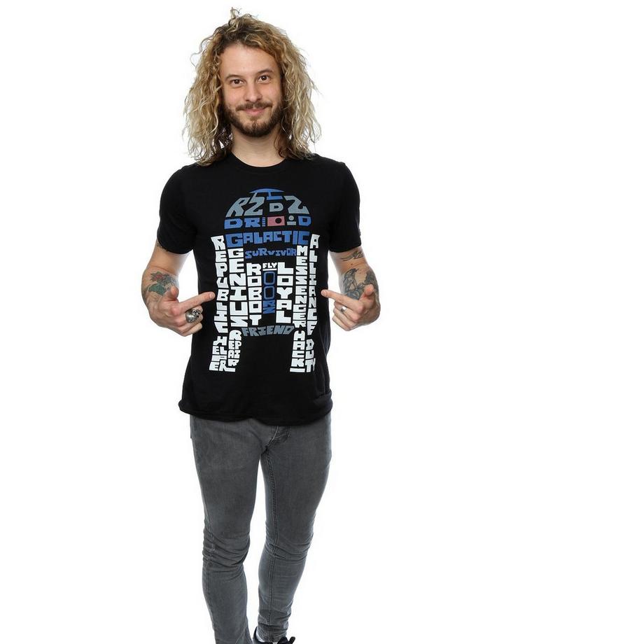 STAR WARS Star Wars R2-D2 T-Shirt Stampa Grafica  