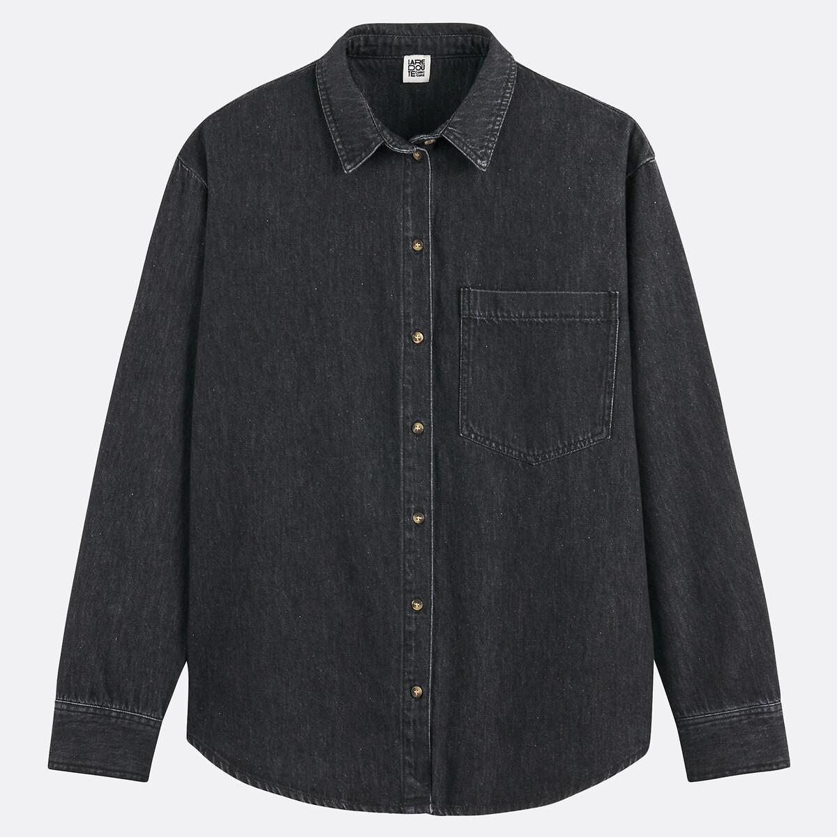 La Redoute Collections Camicia in denim di puro cotone  