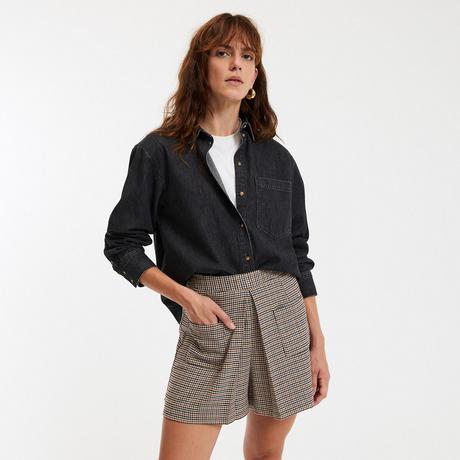 La Redoute Collections Camicia in denim di puro cotone  