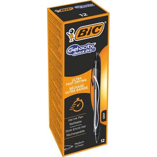 BiC BIC Gel-ocity quick dry 949873 schwarz, 12 Stück  
