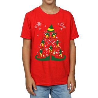 Elf  Christmas Tree TShirt 