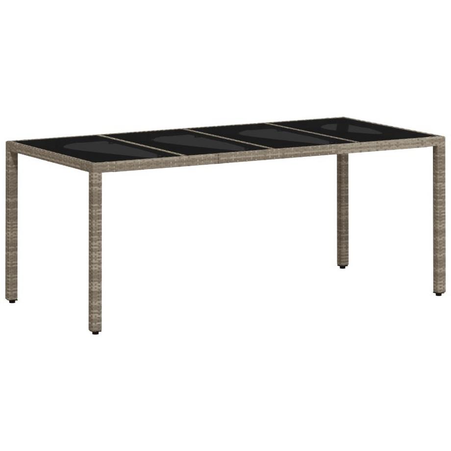 VidaXL set da pranzo da giardino Polirattan  