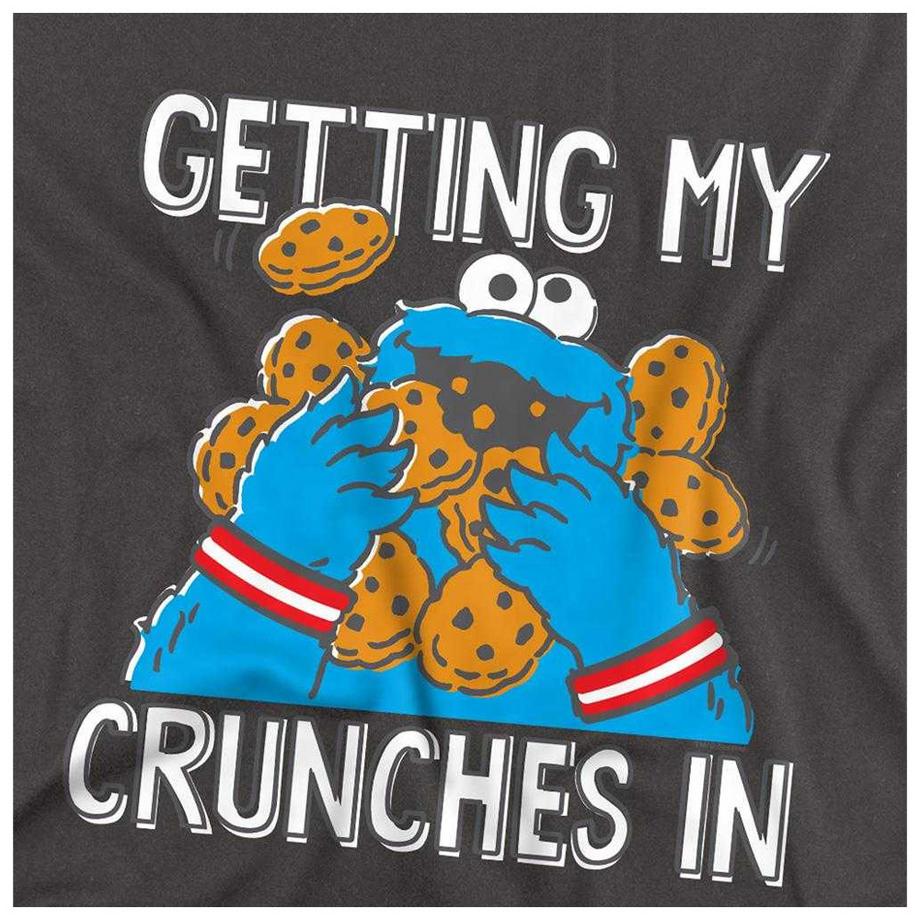 Sesame Street T-Shirt Manches Longues My Crunches  