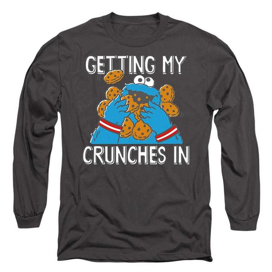 T-ShirtManches Longues Motif Macaron Le Glouton My Crunches