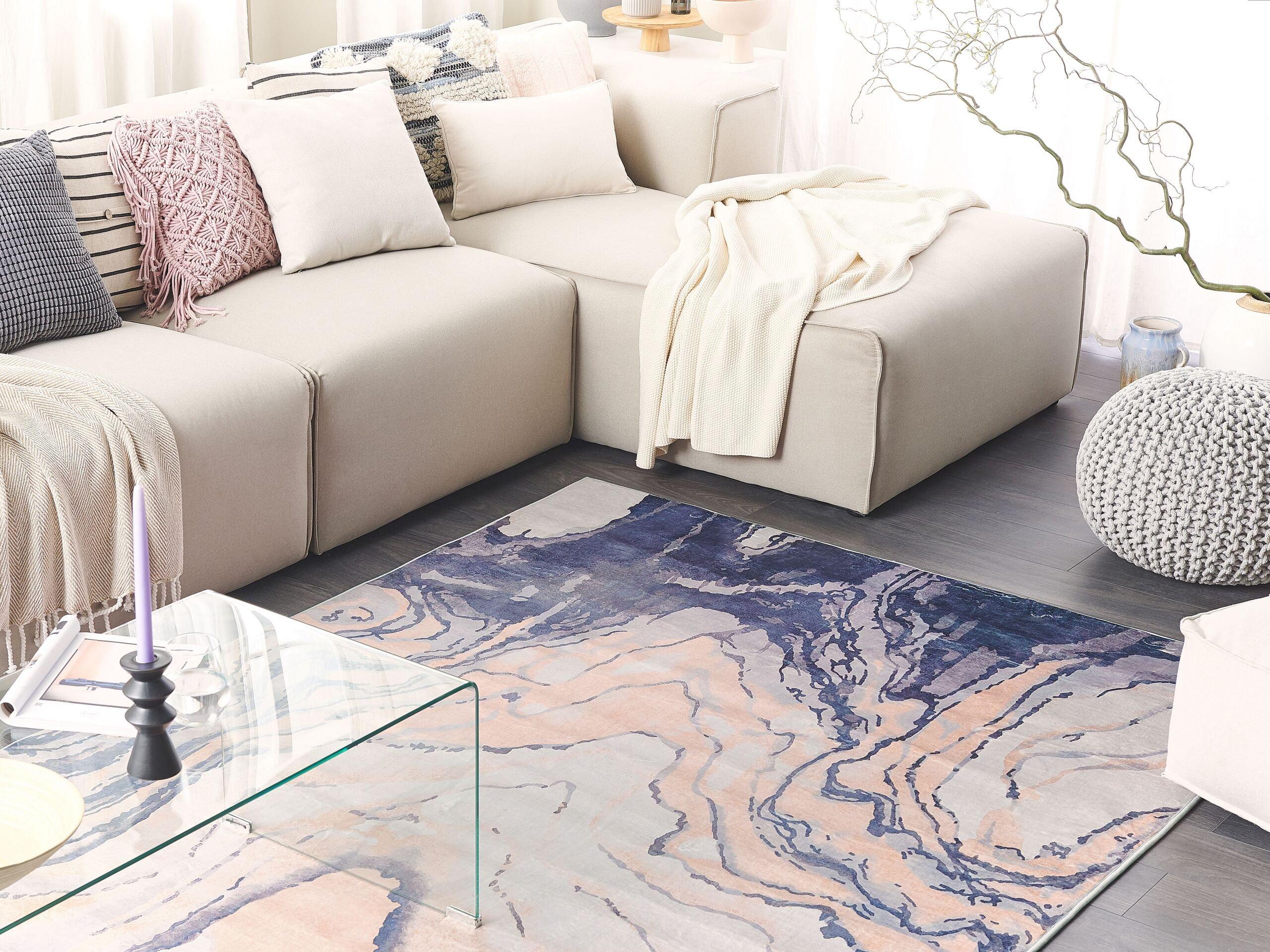 Beliani Tapis en Polyester Moderne GEBZE  