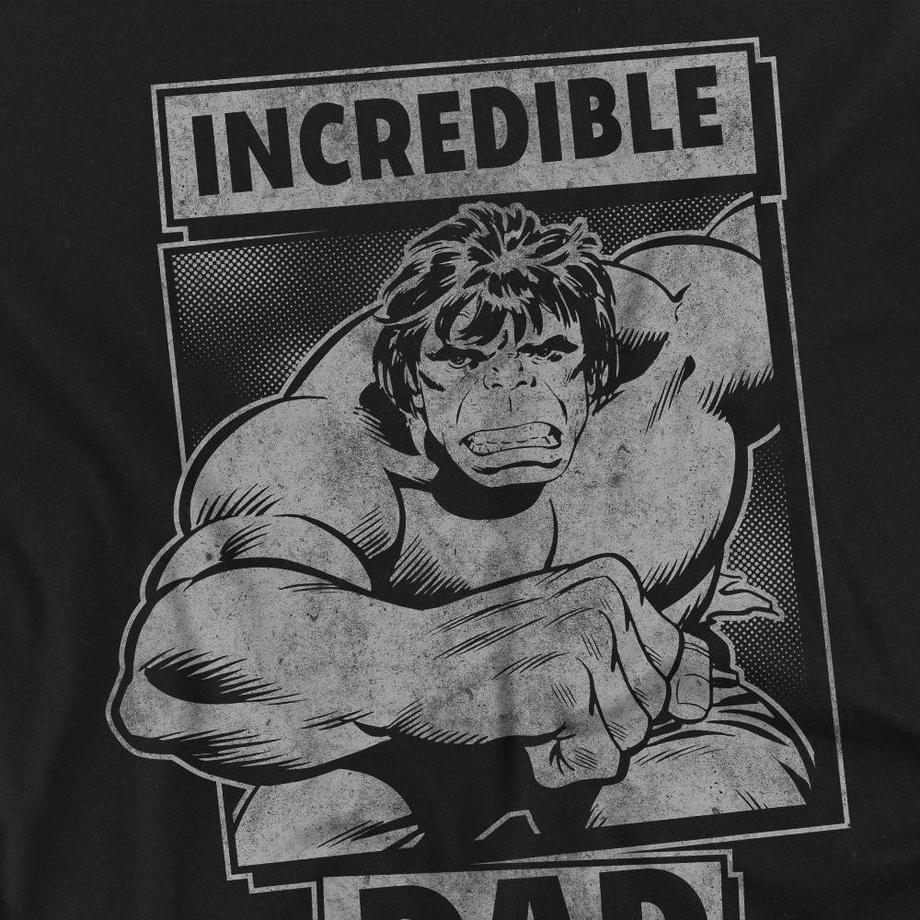 AVENGERS  Incredible Dad T-Shirt  Vatertag 