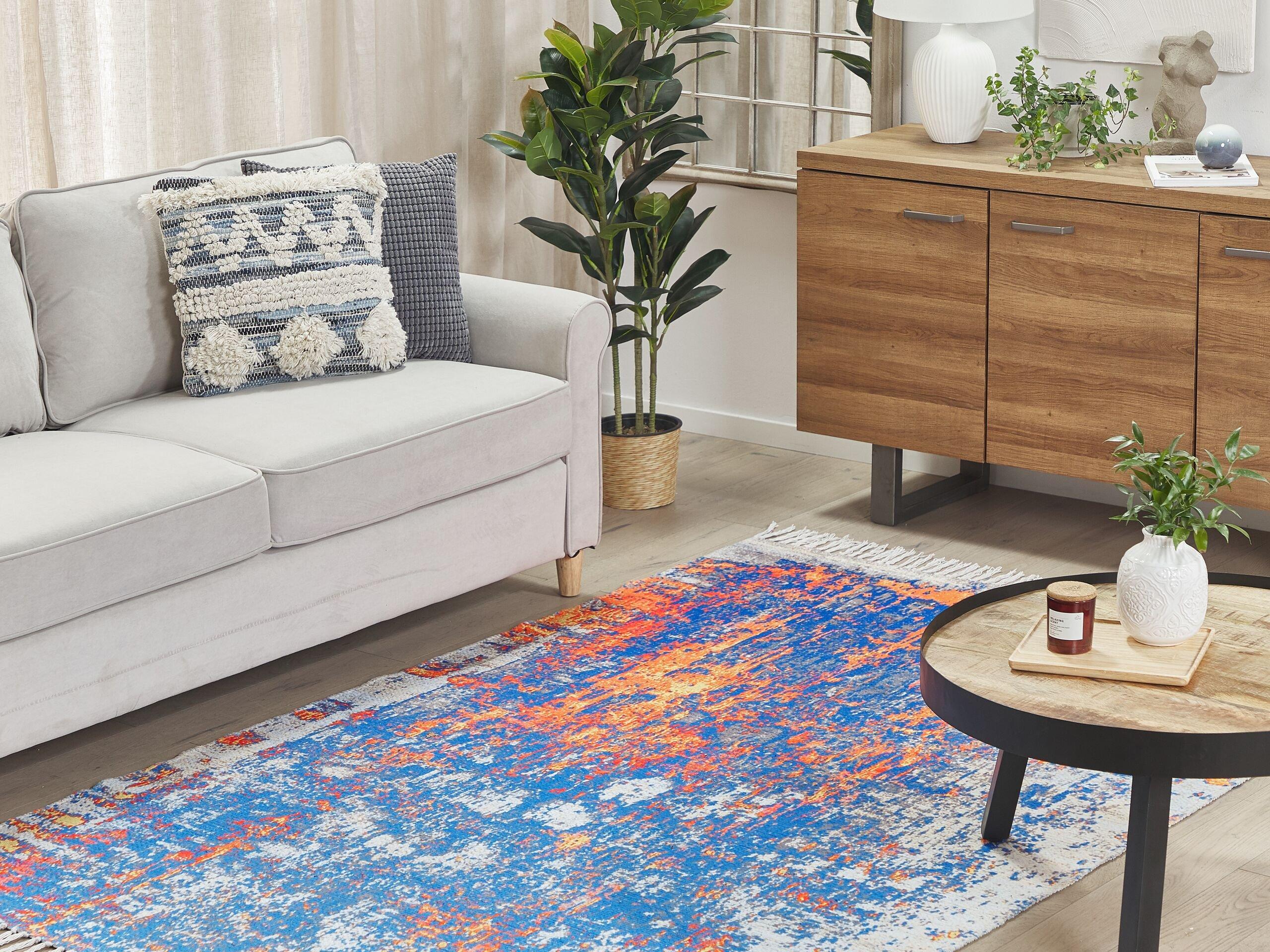 Beliani Tapis en Polyester Traditionnel ACARLAR  