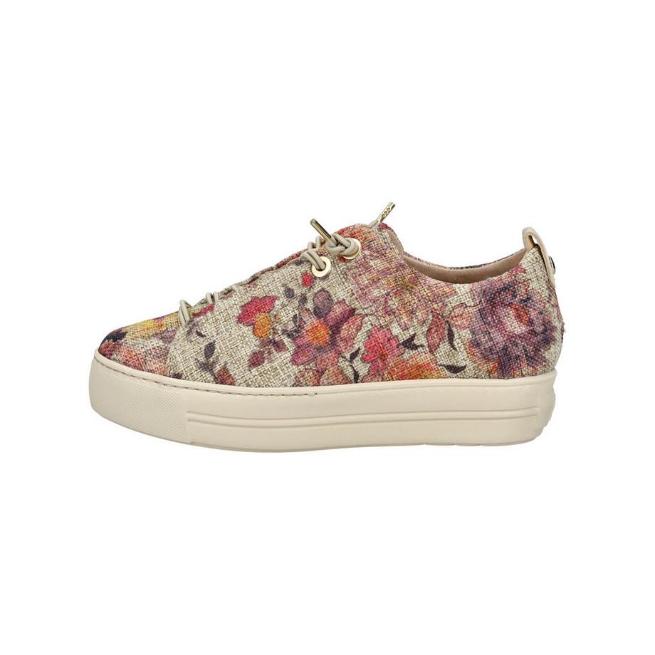 Paul Green Sneaker con zeppa e stampa floreale  