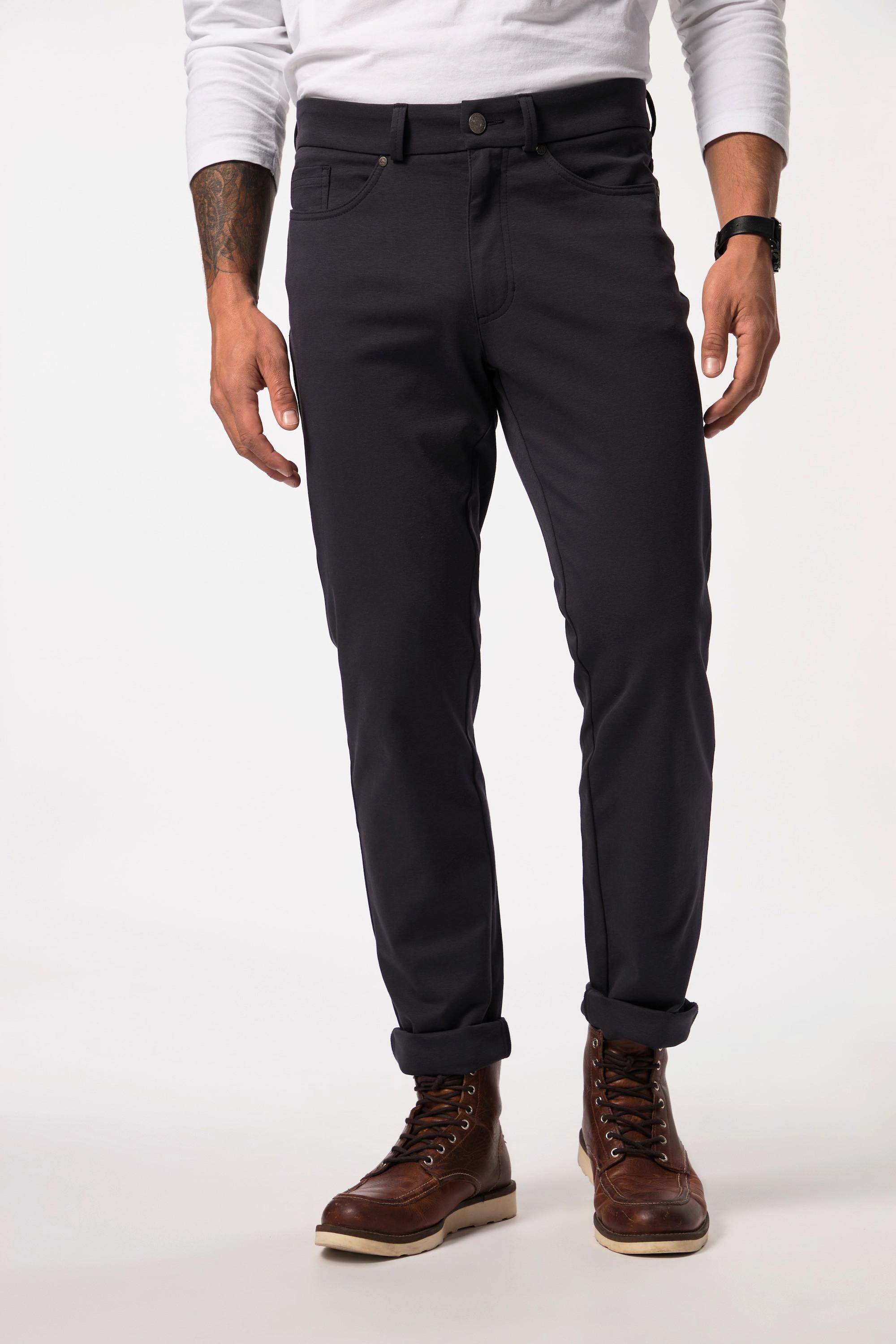 JP1880  Pantalon en jersey FLEXNAMIC®. Coupe Modern Straight Fit 5 poches. Jusqu'au 74 