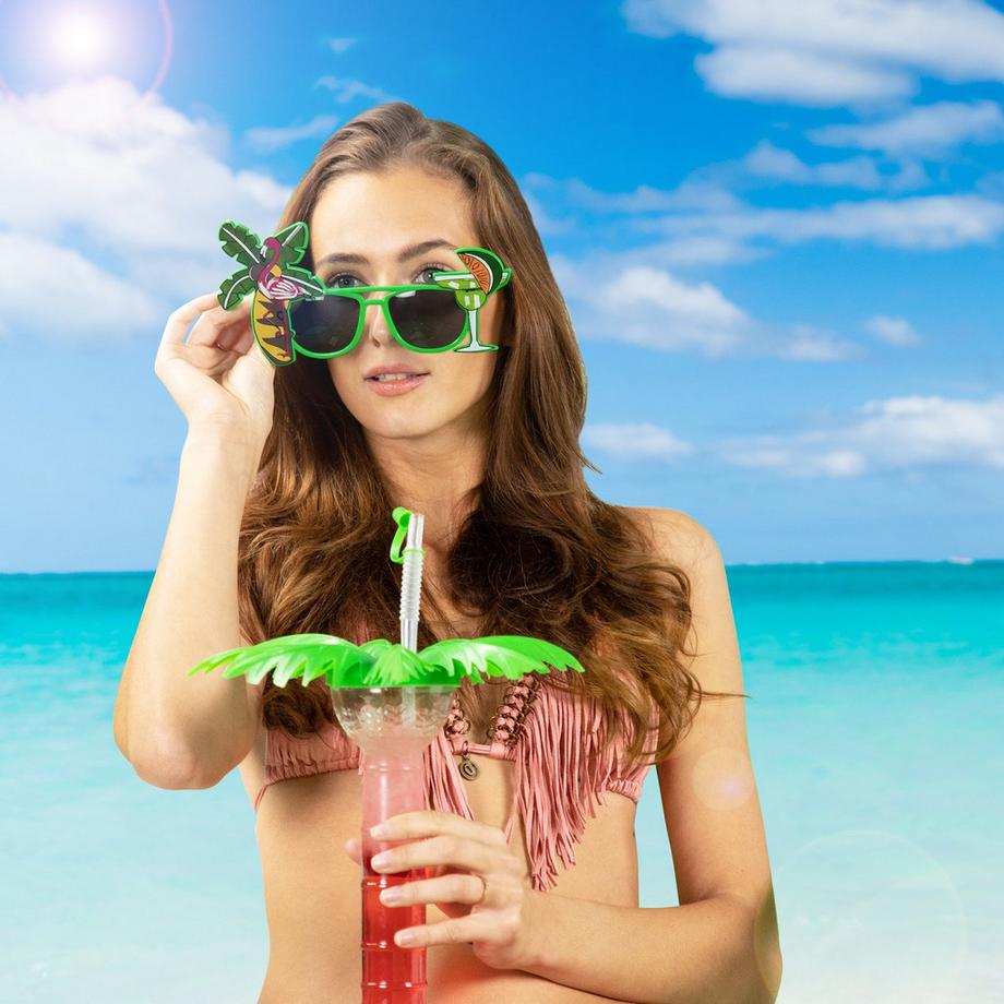 B2X Partygläser Cocktail Palme  