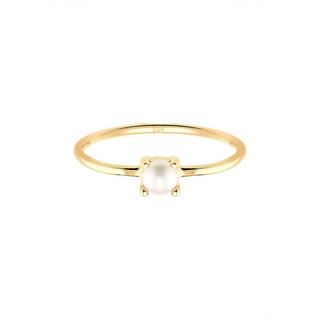 Elli  Ring Süsswasserperle Filigran 