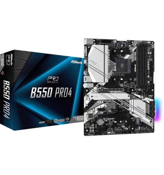 ASRock  B550 Pro4 (AM4, AMD B550, ATX) 