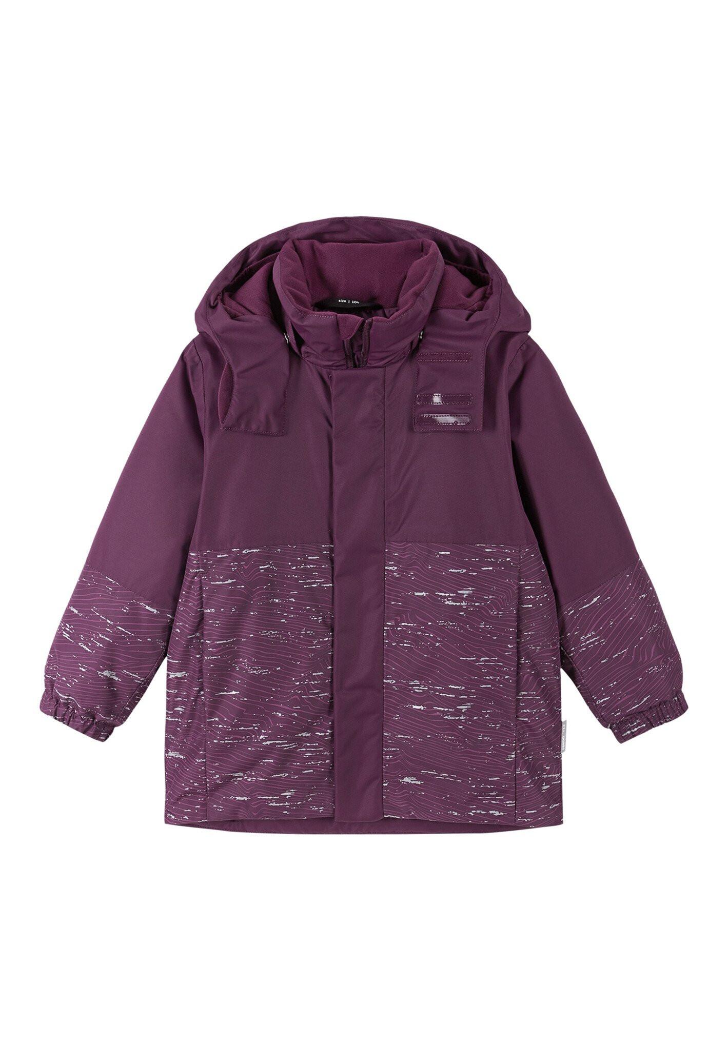 Reima  tec Mädchen Winterjacke Hohtava Deep purple 