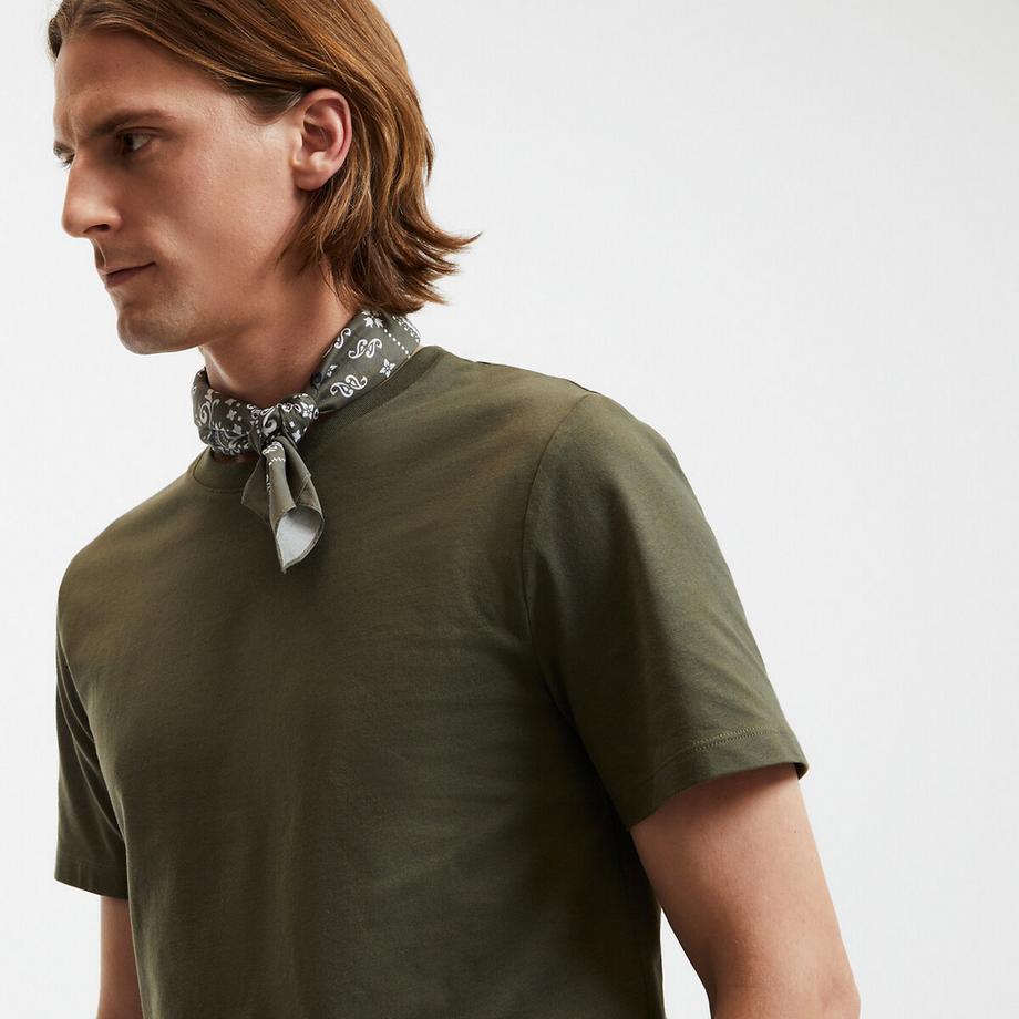 La Redoute Collections Rundhals Kurzarm T-Shirt  