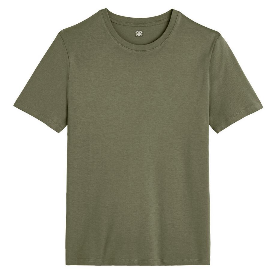 La Redoute Collections Rundhals Kurzarm T-Shirt  