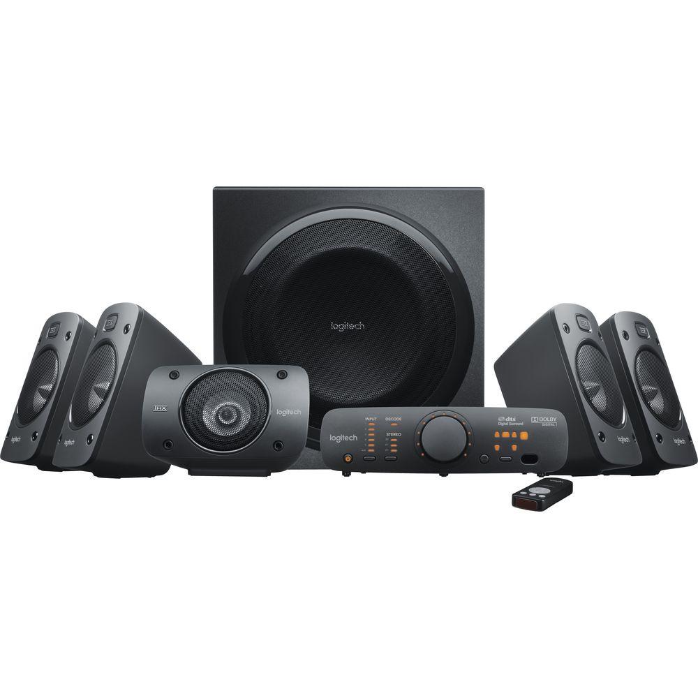 Logitech  Z906 set di altoparlanti 500 W Universale Nero 5.1 canali 67 W 