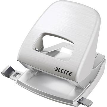 LEITZ Bürolocher NewNeXXt Metall 50060004 arktik weiss 30 Blatt