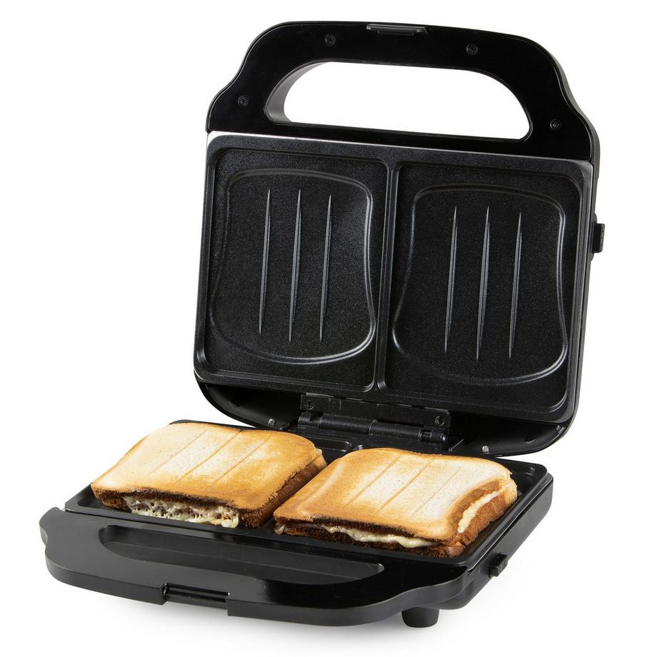 DOMO Griglia di contatto Griglia per panini e cialde 3 in 1, DO9290C  