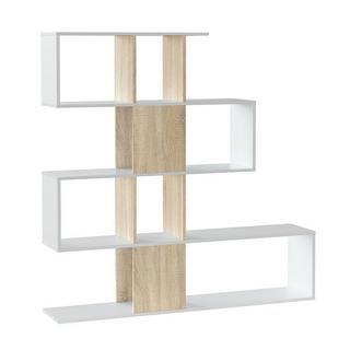 Calicosy Libreria con 4 livelli e 11 scomparti - A145 cm - Zigzag  