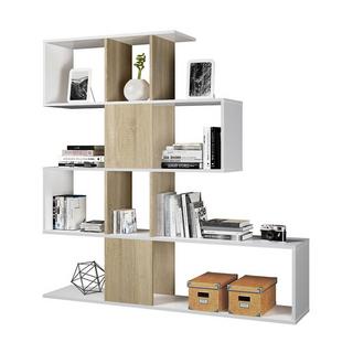 Calicosy Libreria con 4 livelli e 11 scomparti - A145 cm - Zigzag  