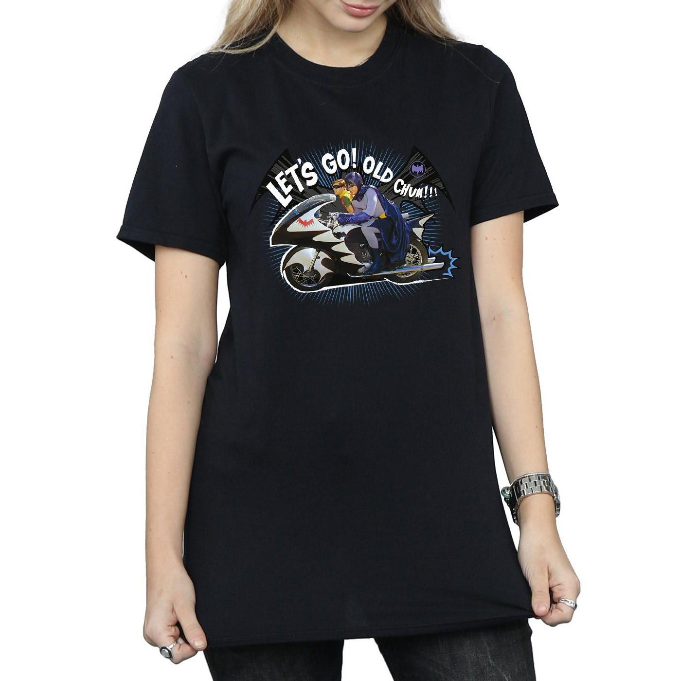 DC COMICS  Bat Bike TShirt 