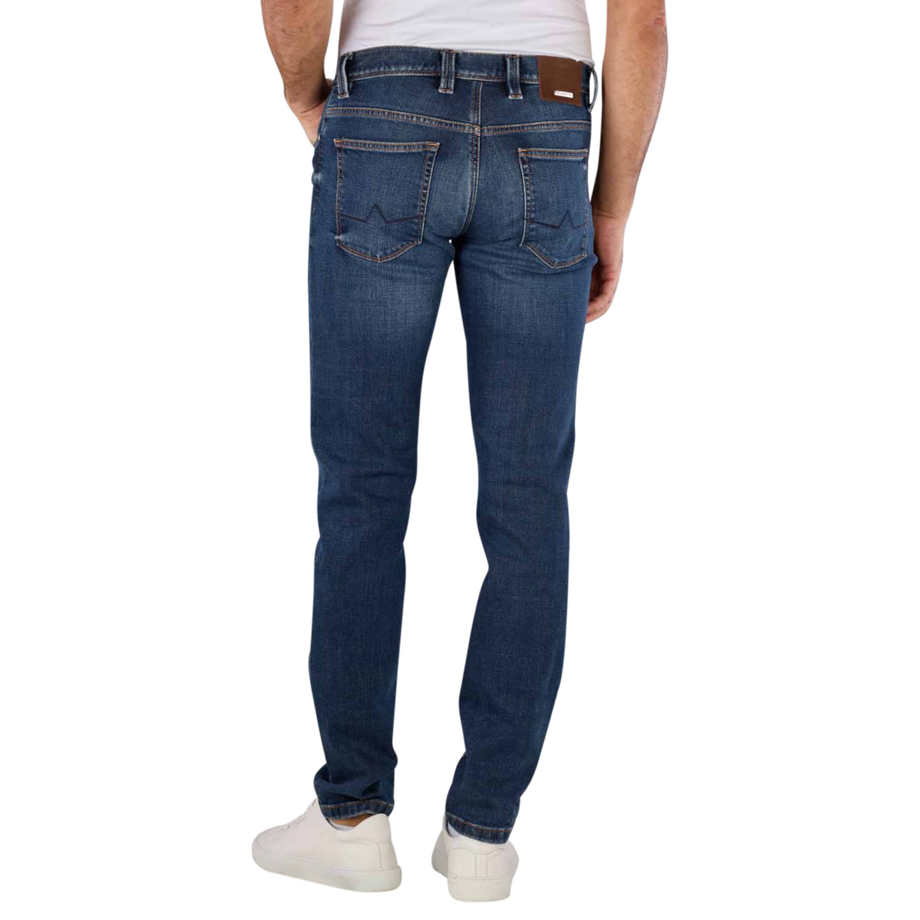 Alberto Pipe Regular Fit Overdyed Jeans  