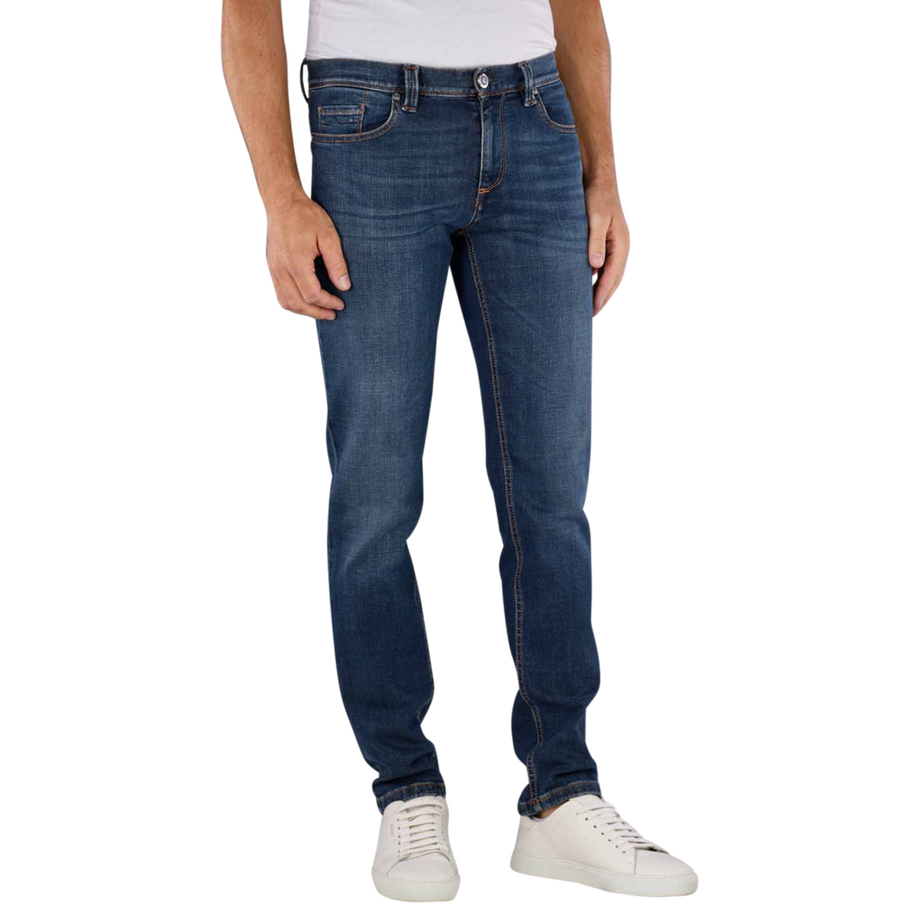 Pipe Jeans Regular Fit Overdyed
