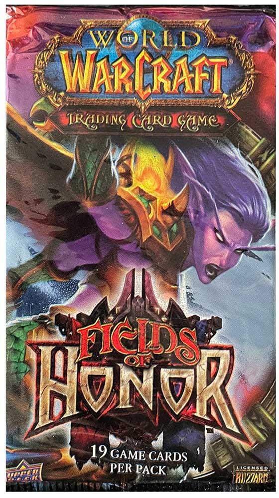 BLIZZARD ENTERTAINMENT  Fields of Honor World of Warcraft TCG Booster Pack - EN 