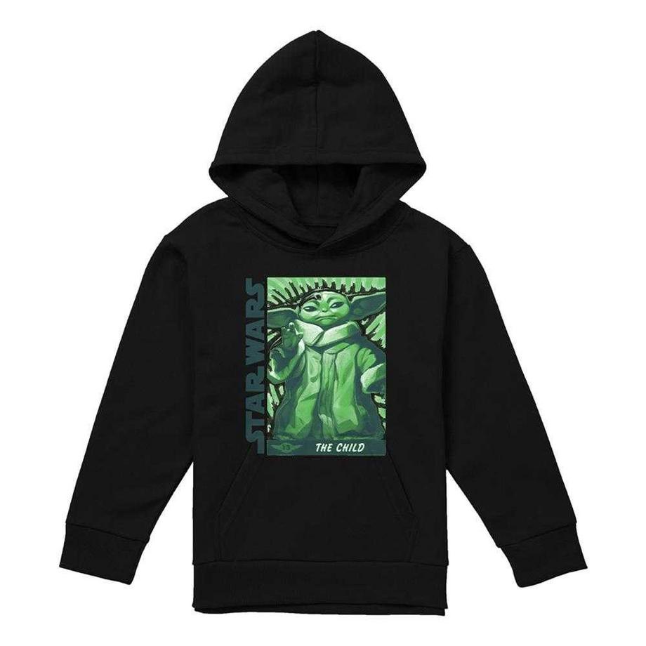 Sweat À Capuche Motif Grogu