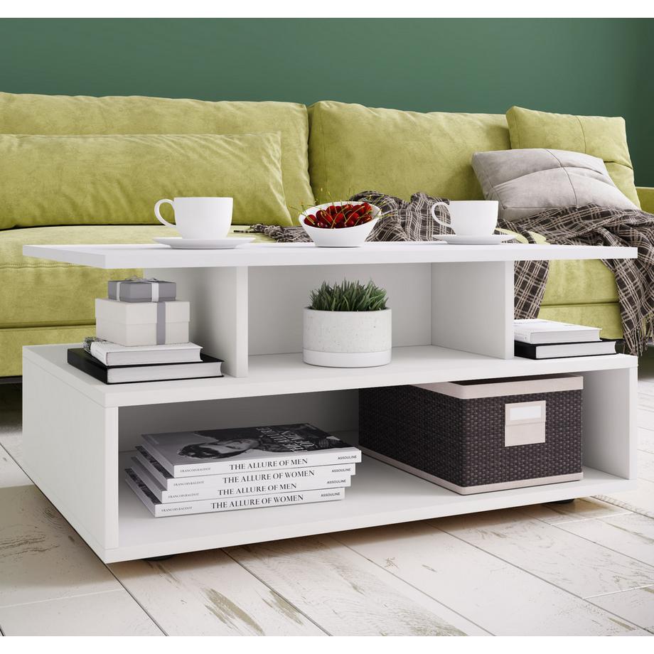 VCM Holz Hoher Sofatisch Esila  