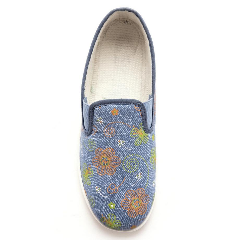 Pédiconfort Blumenmuster Slip-On Sneakers  