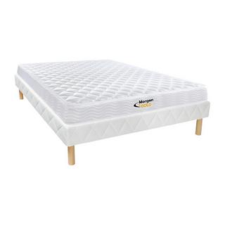 MORGENGOLD Ensemble sommier + matelas ressorts WOLKENLOS de MORGENGOLD 1x  