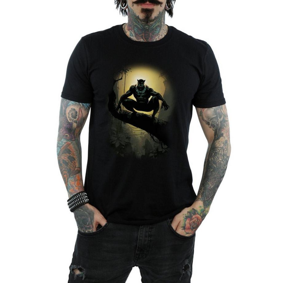 MARVEL Black Panther Baum Silhouette T-Shirt  