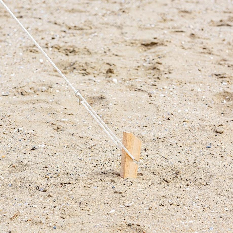 Pricenet  Zelthering 30cm Holz 4 Stück im Polybeutel 