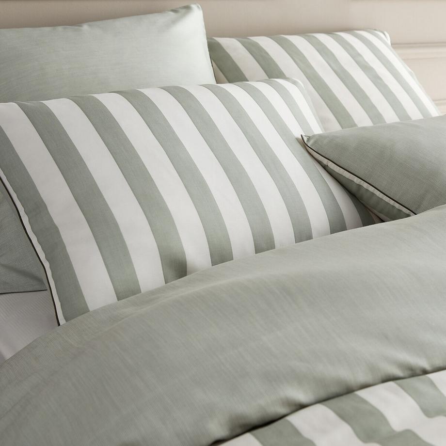 AM.PM Bleuenna Housse de Couette Rayée  